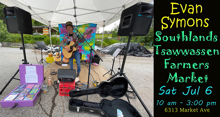 Evan Symons # Tsawwassen Farmers' Market!